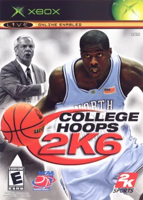 College Hoops 2K6 (USA) box cover front